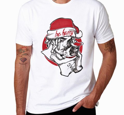Santa Hat XXXTentacion Shirt - QKYPD